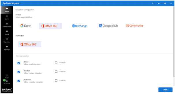 Migrate Office 365 Mailbox
